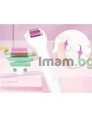 DERMA ROLLER за микроиглена мезотерапия лице, шия и тяло, комплект 6в1